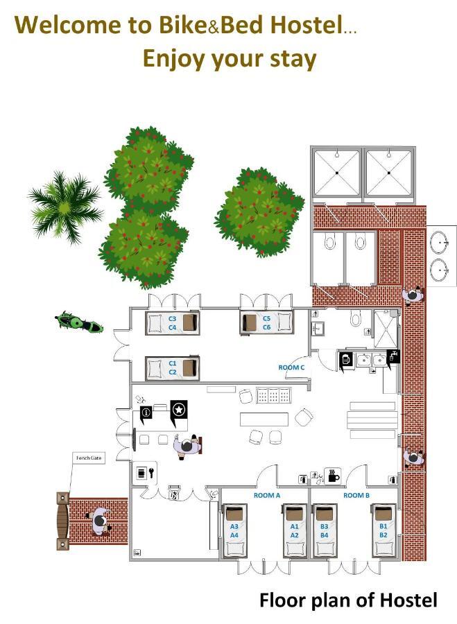 Bike&Bed Hostel Тхахек Екстериор снимка